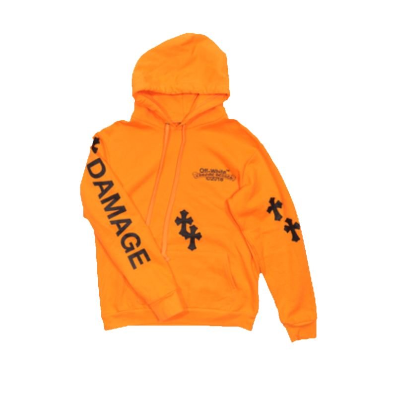 Off-White x Chrome Hearts 2k22 Hoodie Off-White x Chrome Hearts 2k22 Hoodie