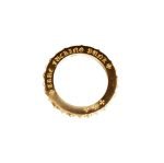 22K Gold True Fucking Punk Ring