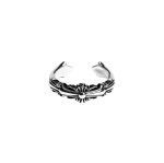 Baby Double Floral Cross Ring