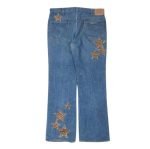 Chrome Hearts Levi’s Star Patch Jeans – Blue