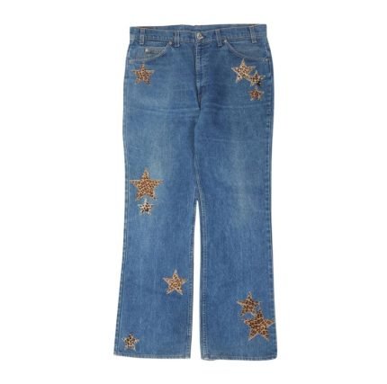 Chrome Hearts Levi’s Star Patch Jeans – Blue