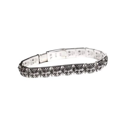 CH Plus Square Pattern Bracelet