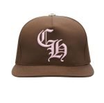 Chrome Hearts CH Baseball Hat – Brown/Pink