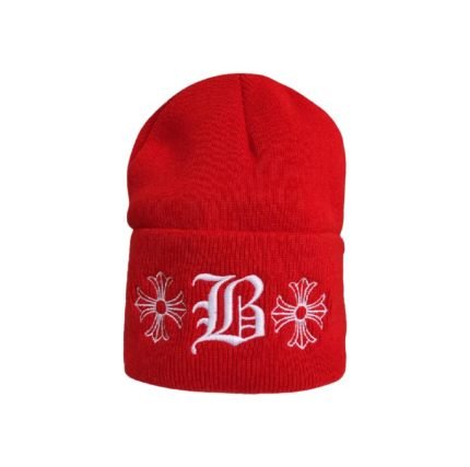 Chrome Hearts x Bella Hadid Beanie – Red