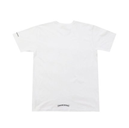 Chrome Hearts Neck Letters Short Sleeve T-Shirt