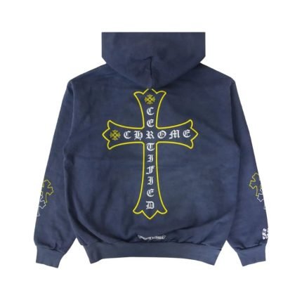 Chrome Hearts x Drake Certified Chrome Hand Dyed Hoodie
