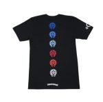 Chrome Hearts American Flag Black T-Shirt Black