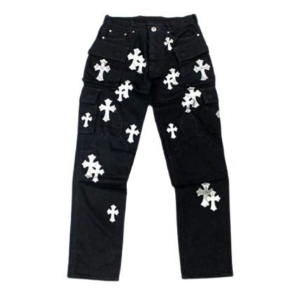 Chrome Hearts Black Cross Pant