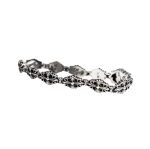 Babyfat Cross Fleur Pattern Bracelet