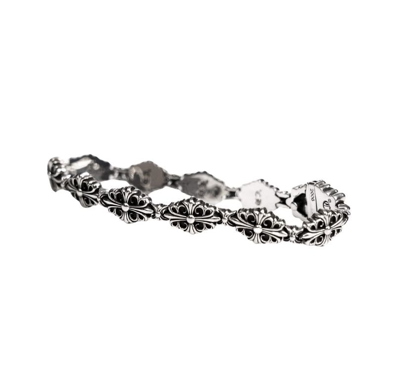 Babyfat Cross Fleur Pattern Bracelet Babyfat Cross Fleur Pattern Bracelet