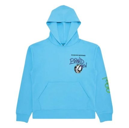 Chrome Hearts Matty Boy Brain Hoodie Blue