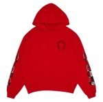 Chrome Hearts x Matty Boy Flames Hoodie Red