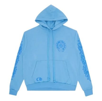 Blue Chrome Hearts Hoodie
