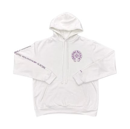 Chrome Hearts Purple Glitter Hoodie