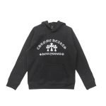 Chrome Hearts Triple Cross Hoodie Black