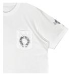 Chrome Hearts Cross Horseshoe Logo Short Sleeve T-Shirt Tee