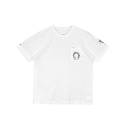 Chrome Hearts Cross Horseshoe Logo Short Sleeve T-Shirt Tee