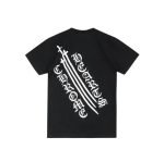 Chrome Hearts Triple Cross On Back Short Sleeve T-shirt