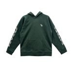 Chrome Hearts Embroidered CH Hoodie in premium green