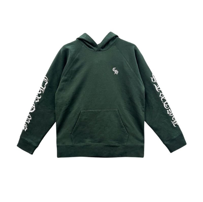 Chrome Hearts Embroidered CH Hoodie in premium green Chrome Hearts Embroidered CH Hoodie in premium green