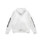 Chrome Hearts Vertical White Hoodie