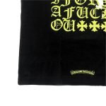 Chrome Hearts Yellow Script Logo Short Sleeve T-Shirt
