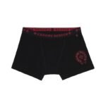 Chrome Hearts Black Cotton Boxer Brief
