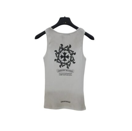 Chrome Hearts Honolulu 5th Anniversary White Tank Top