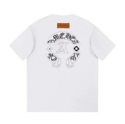 Louis Vuitton X Chrome Hearts T-Shirt White