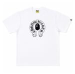 Bape x Chrome Hearts Shirt White