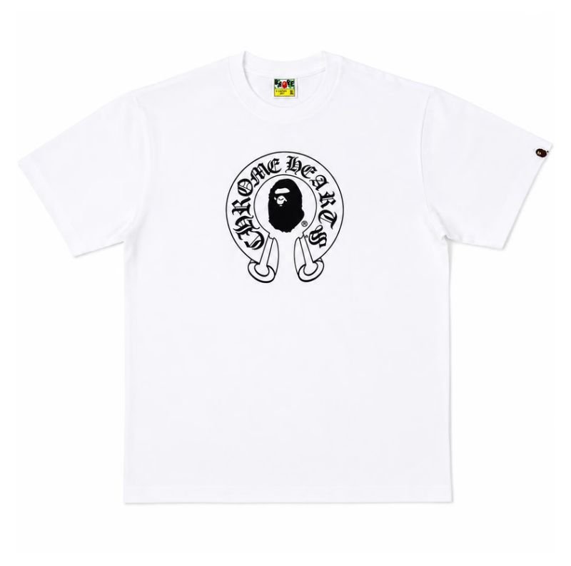 Bape x Chrome Hearts Shirt White Bape x Chrome Hearts Shirt White