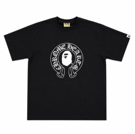Bape x Chrome Hearts T-Shirt Black
