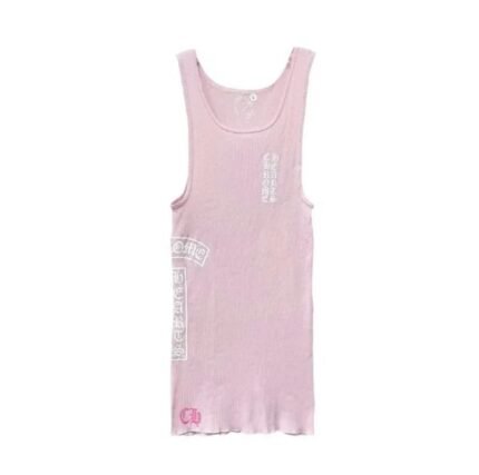 Chrome Hearts Tank Top Pink