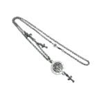 Chrome Hearts Medallion Cross Necklace