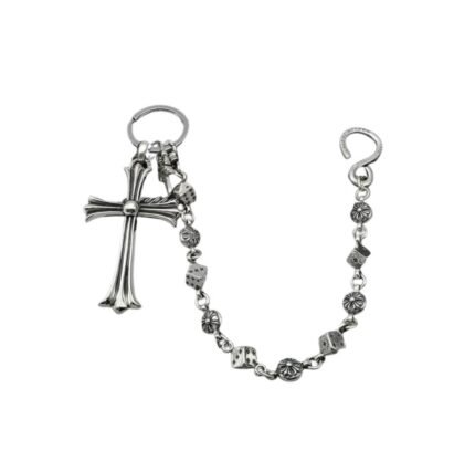 Chrome Hearts Cross Dice Wallet Chain