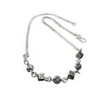 Chrome Hearts Dice Bead Chain Necklace