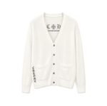 Chrome Hearts CH Cross Waffle Knit Cardigan